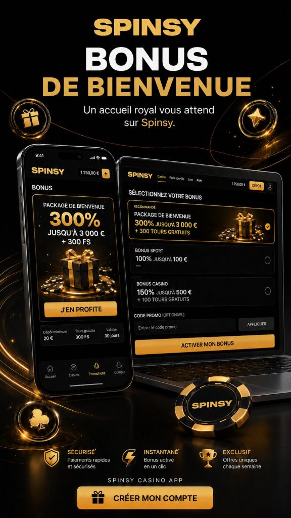 spinsy casino bonus app